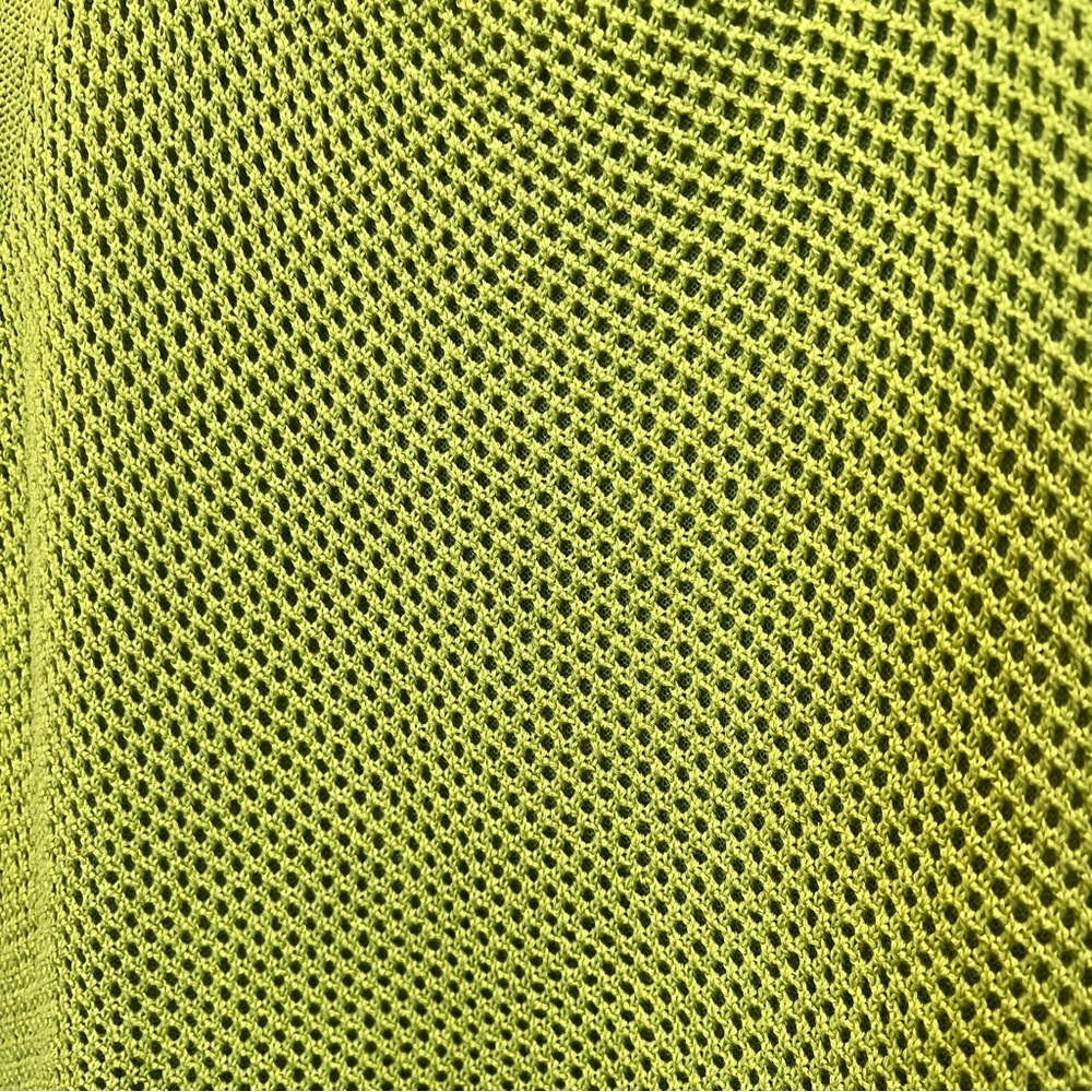 Nic+Zoe Mesh Stitch Knit Tank Top Sleeveless Grasshopper Green S NWT - Picture 11 of 15